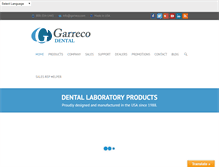 Tablet Screenshot of garreco.com